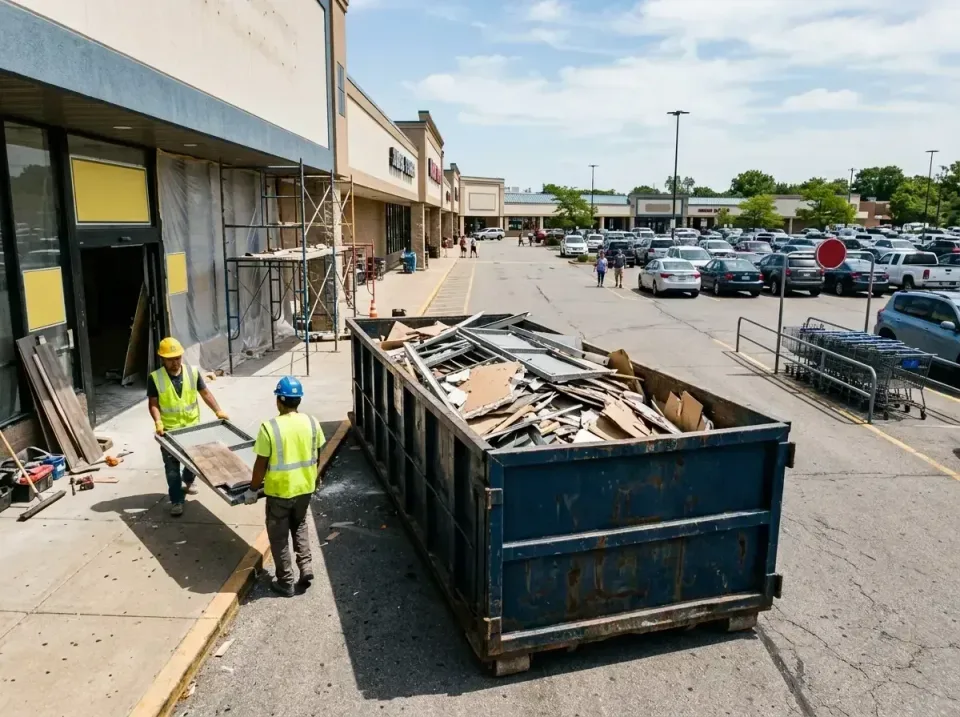 retail-store-renovation-debris-003 — frequently asked questions, Roll-off Dumpster Rentals in Clinton, IN